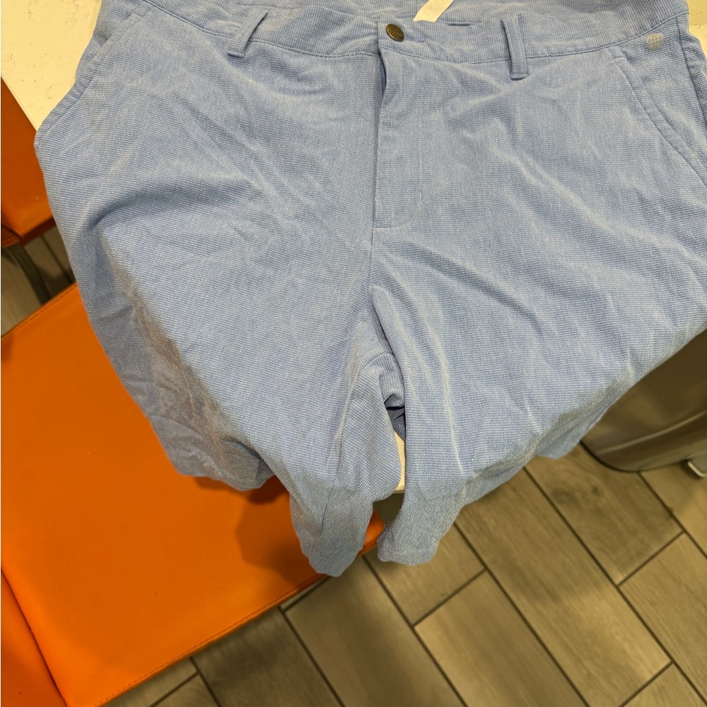 Men's Adidas Periwinkle Golf Shorts